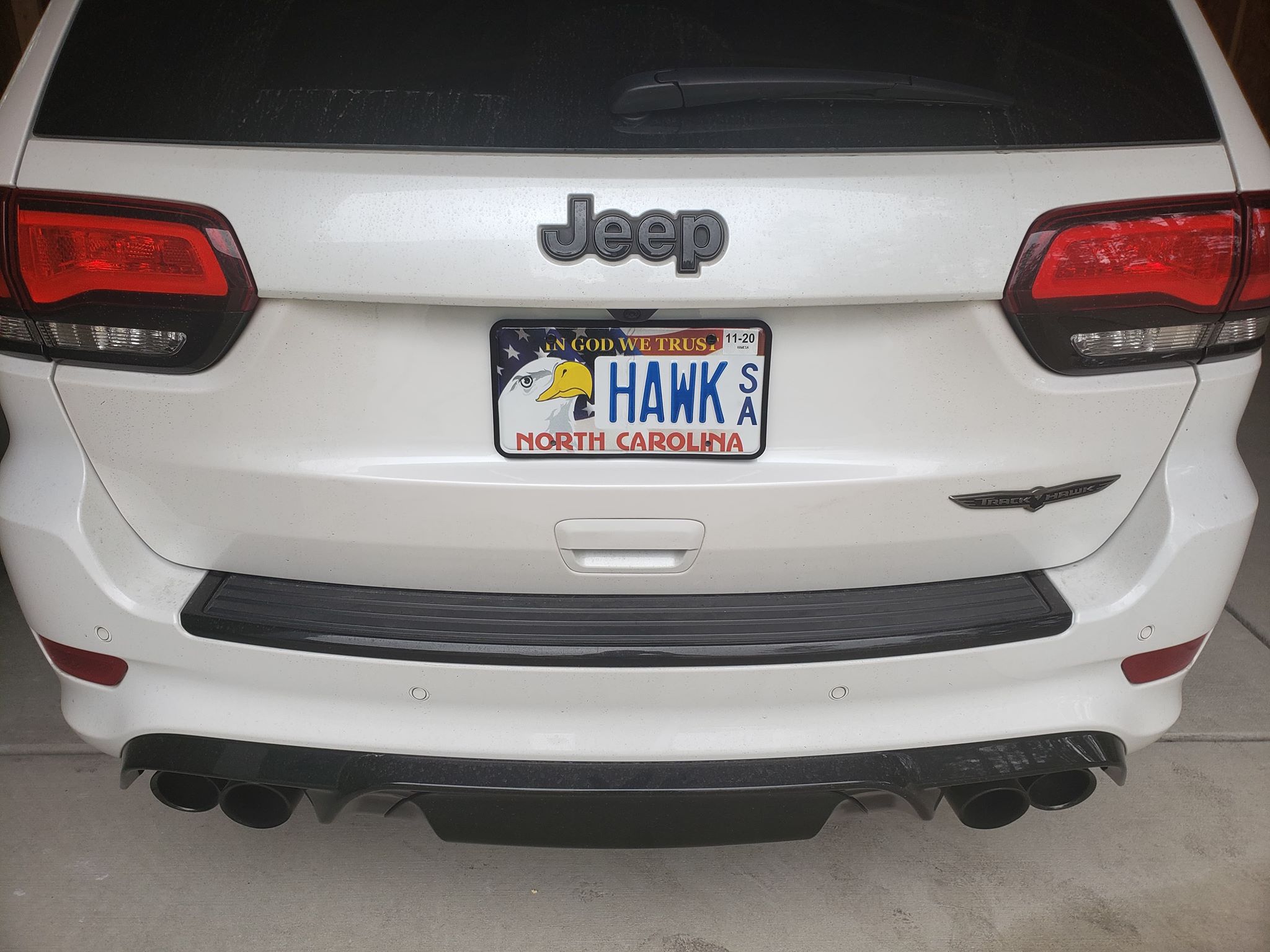 Jeep Personalize License Plates